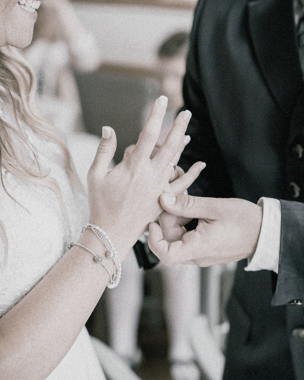 Ringübergabe bei einer Hochzeit