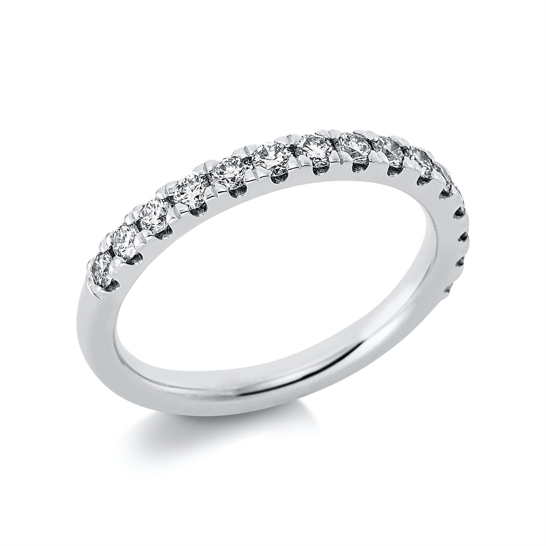Memoire Ring mit 15 Brillanten und 0,52 ct