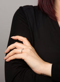 Solitär Verlobungsring mit 0,10 ct Brillant