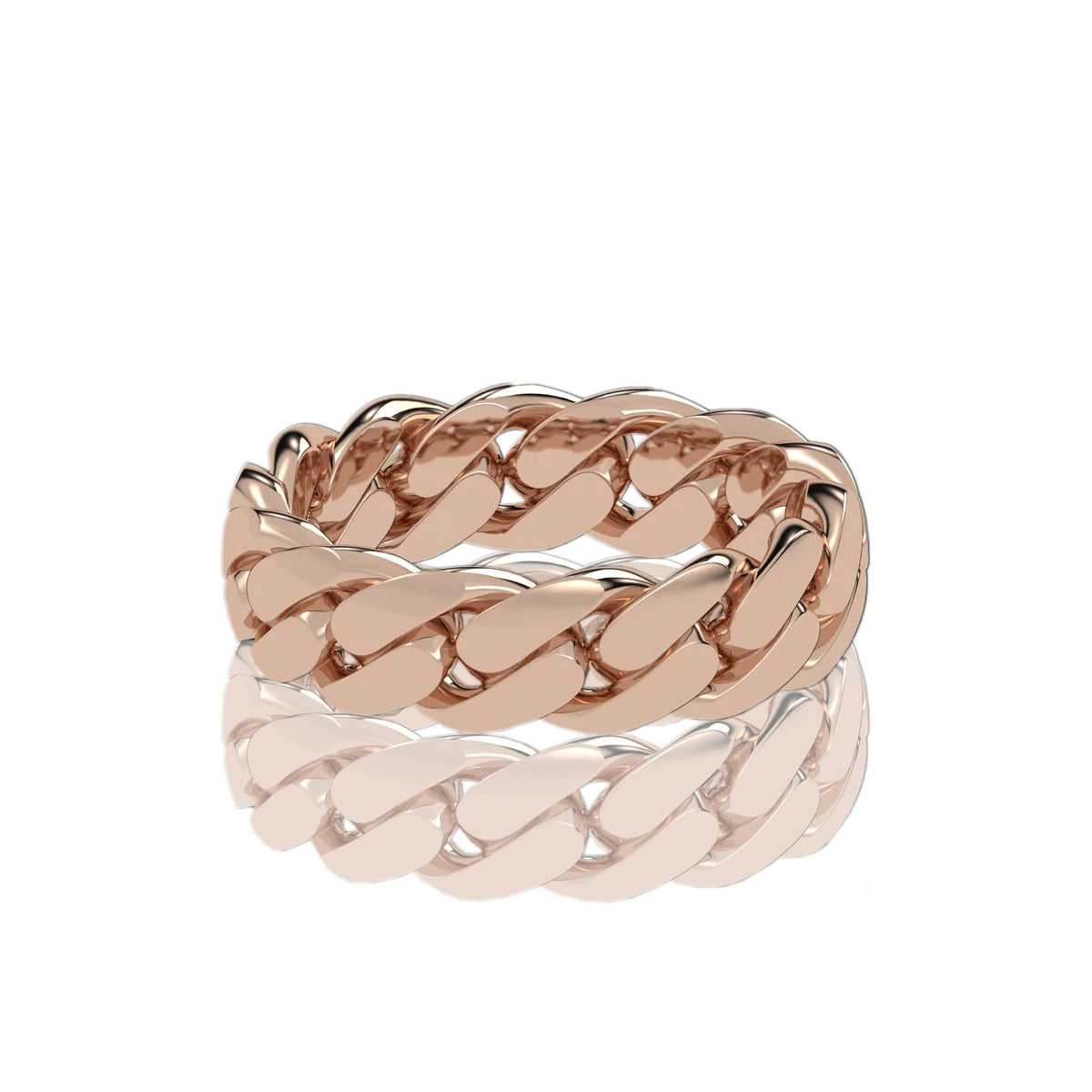 Miami Cuban Link Panzerring Urban Luxury